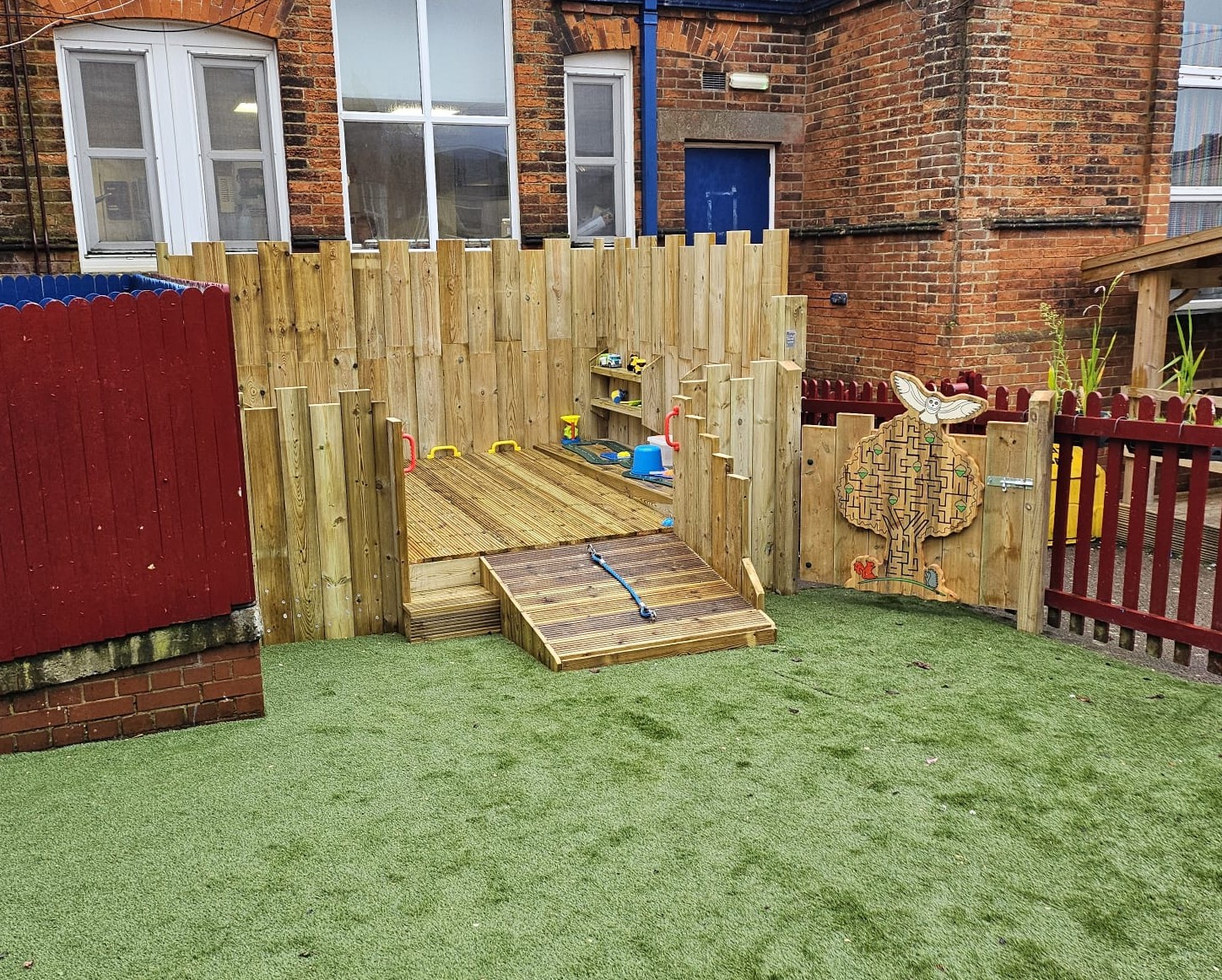 Sandpit Background Sandpit with Play surfaces & Walls - Playspaces Outdoor Playground ...